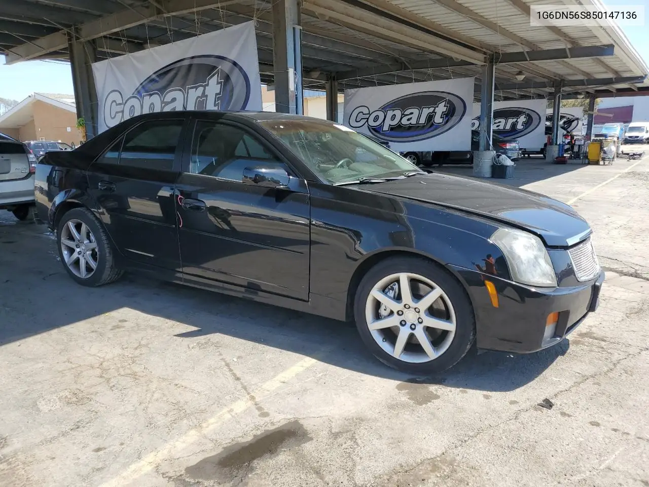 2005 Cadillac Cts-V VIN: 1G6DN56S850147136 Lot: 55120545