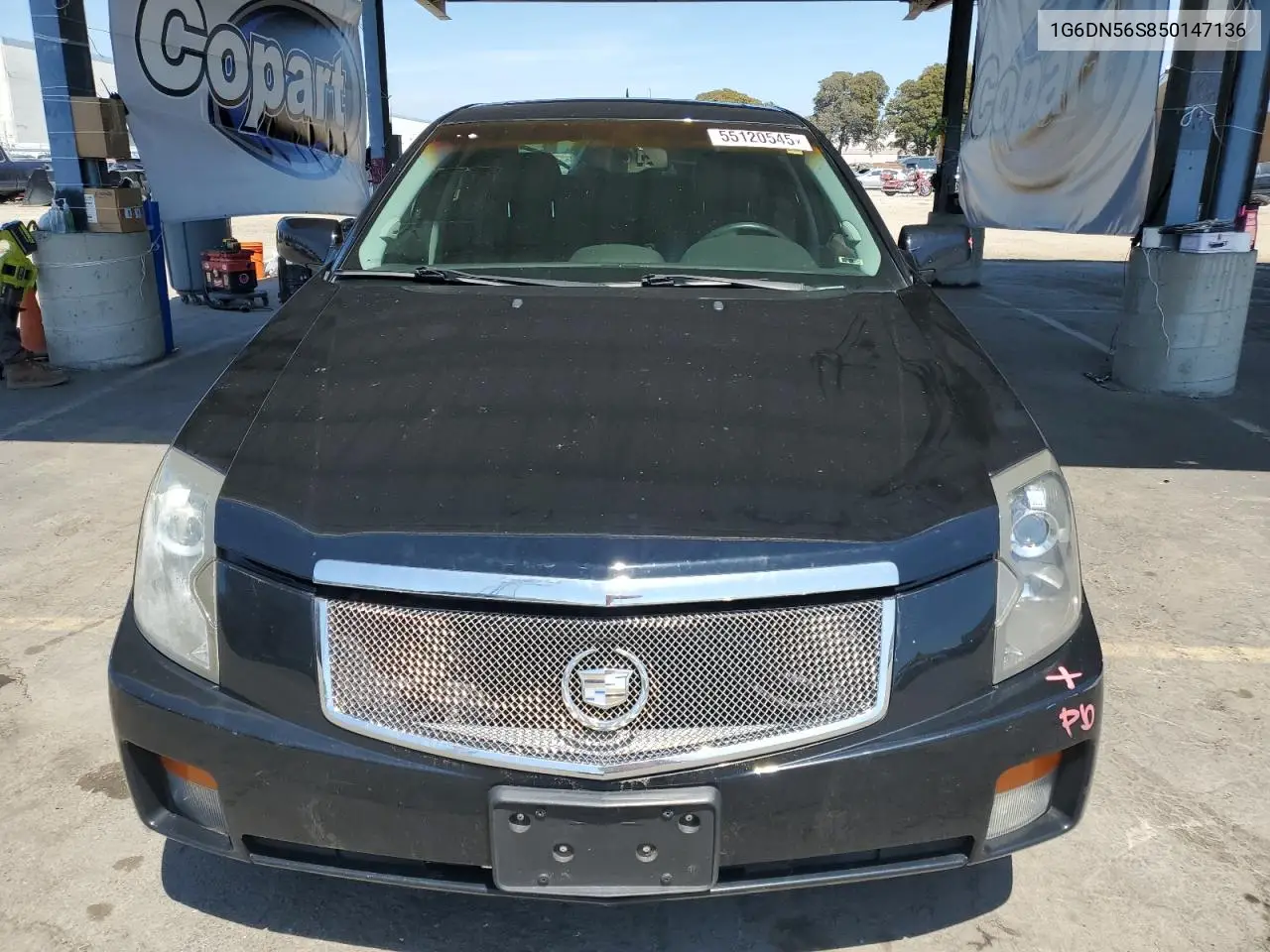 2005 Cadillac Cts-V VIN: 1G6DN56S850147136 Lot: 55120545