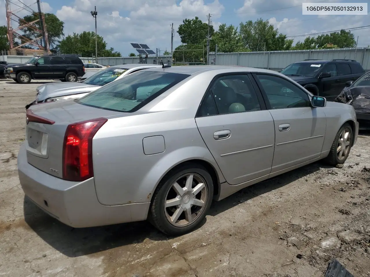 2005 Cadillac Cts Hi Feature V6 VIN: 1G6DP567050132913 Lot: 60987185