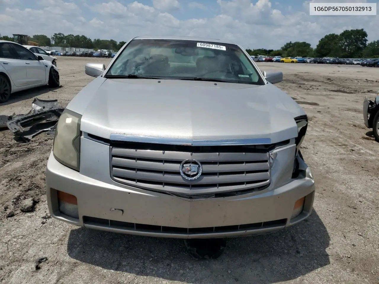 2005 Cadillac Cts Hi Feature V6 VIN: 1G6DP567050132913 Lot: 60987185