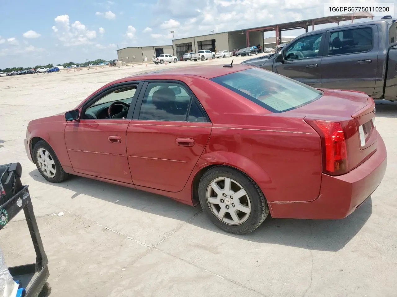 2005 Cadillac Cts Hi Feature V6 VIN: 1G6DP567750110200 Lot: 61552185