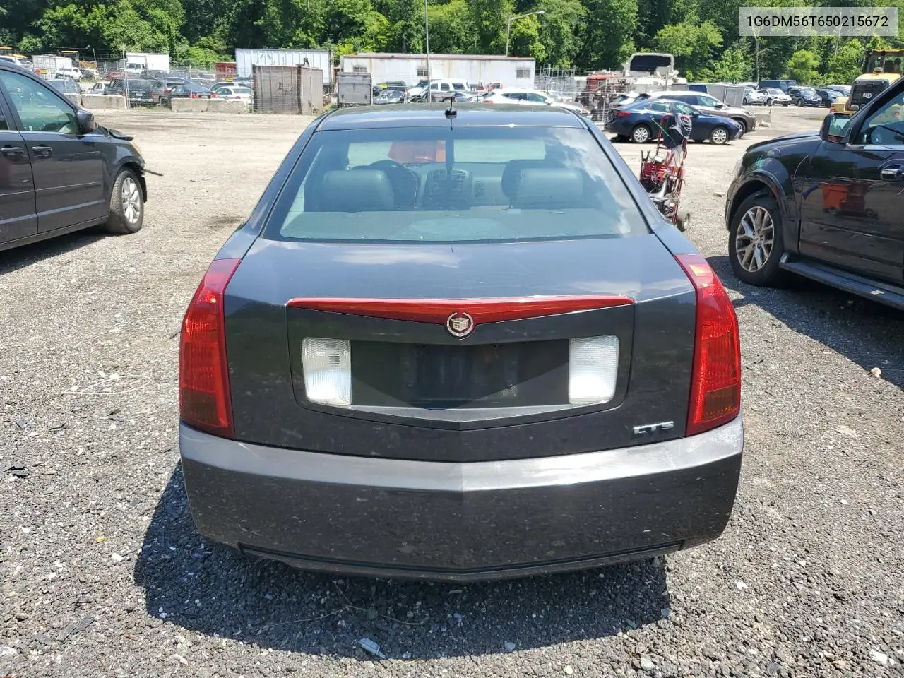 2005 Cadillac Cts VIN: 1G6DM56T650215672 Lot: 62165285