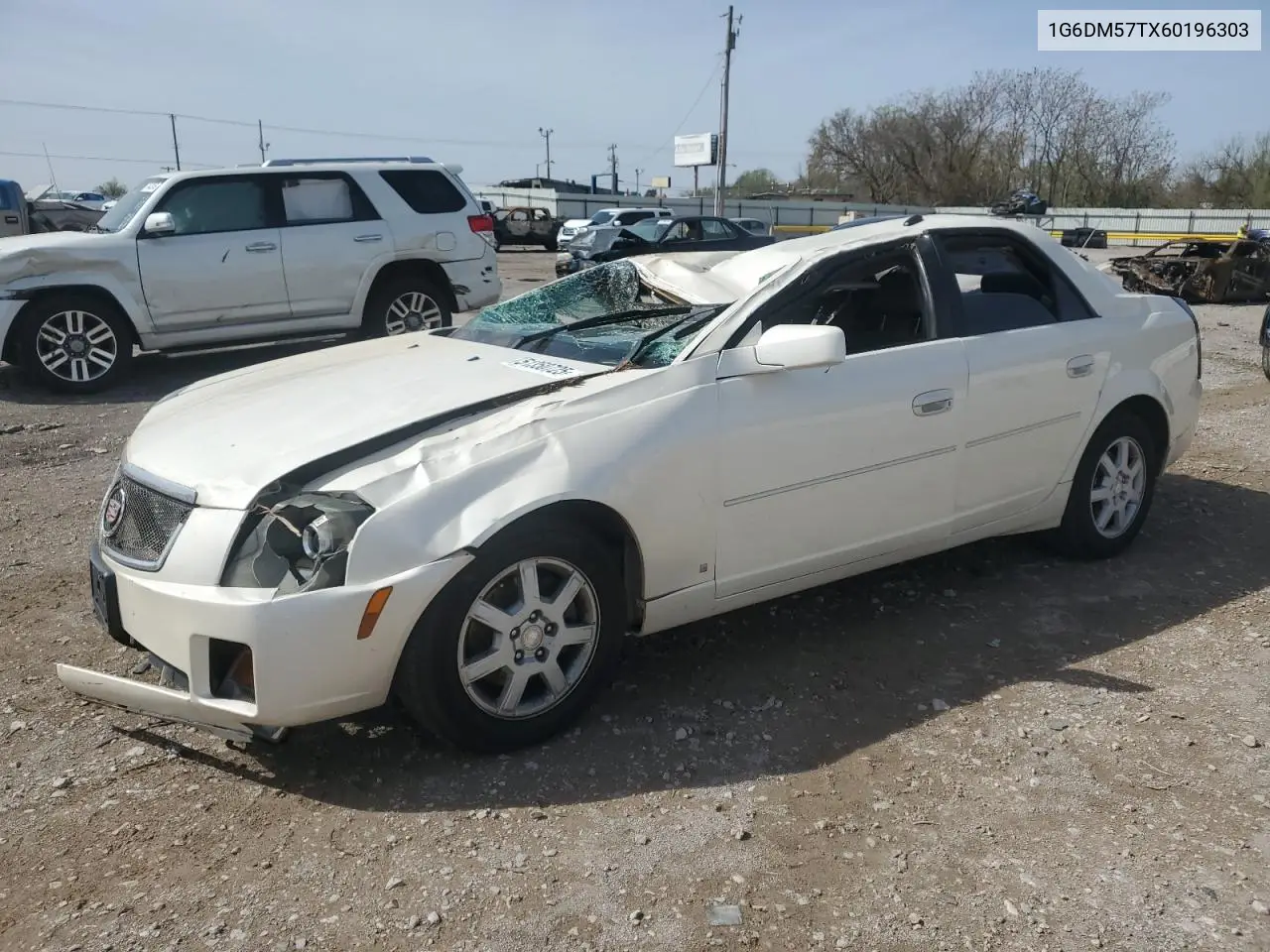 2006 Cadillac Cts VIN: 1G6DM57TX60196303 Lot: 51350725
