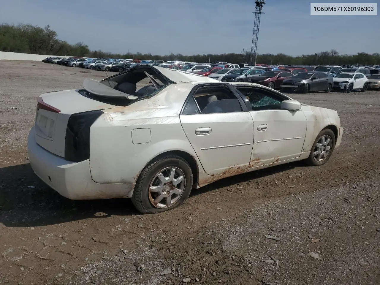 2006 Cadillac Cts VIN: 1G6DM57TX60196303 Lot: 51350725