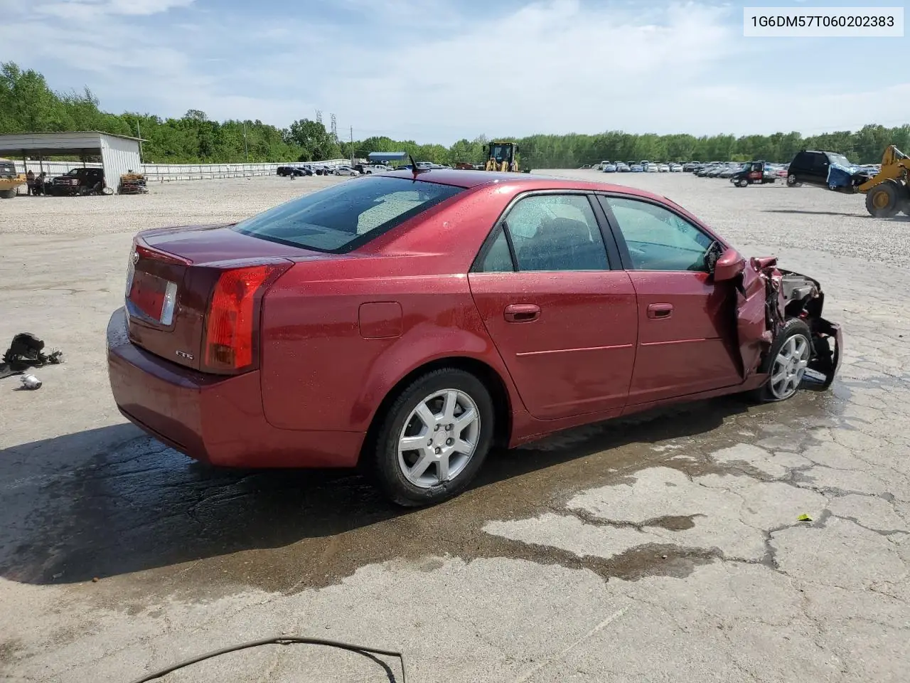 2006 Cadillac Cts VIN: 1G6DM57T060202383 Lot: 53789615