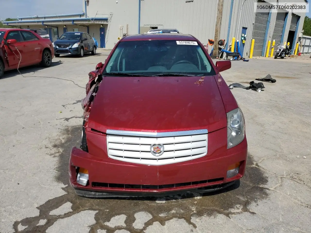 2006 Cadillac Cts VIN: 1G6DM57T060202383 Lot: 53789615