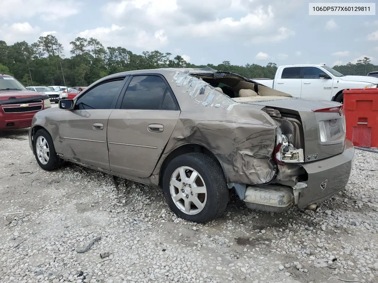 2006 Cadillac Cts Hi Feature V6 VIN: 1G6DP577X60129811 Lot: 54436845