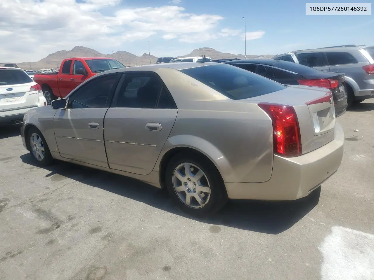 2006 Cadillac Cts Hi Feature V6 VIN: 1G6DP577260146392 Lot: 55348355