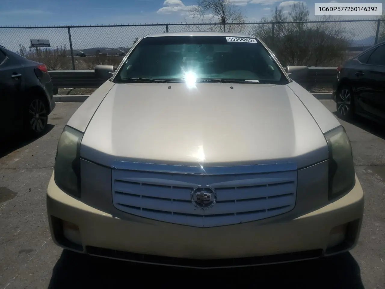 2006 Cadillac Cts Hi Feature V6 VIN: 1G6DP577260146392 Lot: 55348355