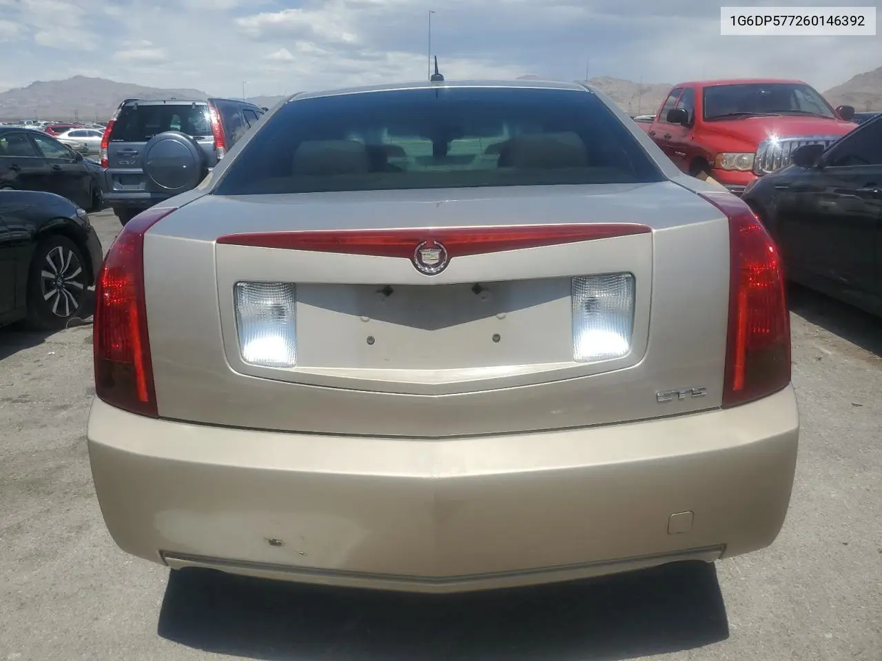 2006 Cadillac Cts Hi Feature V6 VIN: 1G6DP577260146392 Lot: 55348355