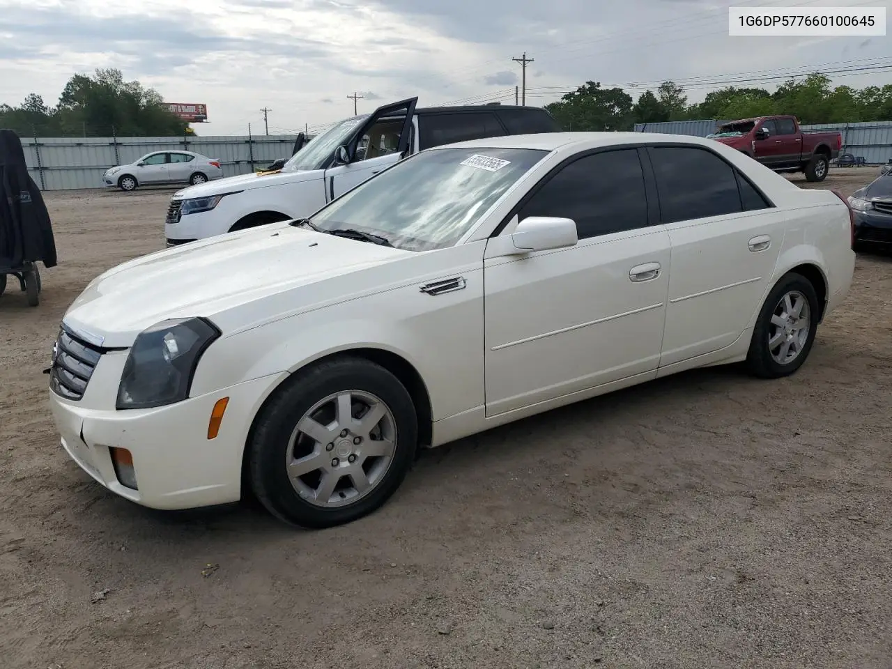 2006 Cadillac Cts Hi Feature V6 VIN: 1G6DP577660100645 Lot: 55933565