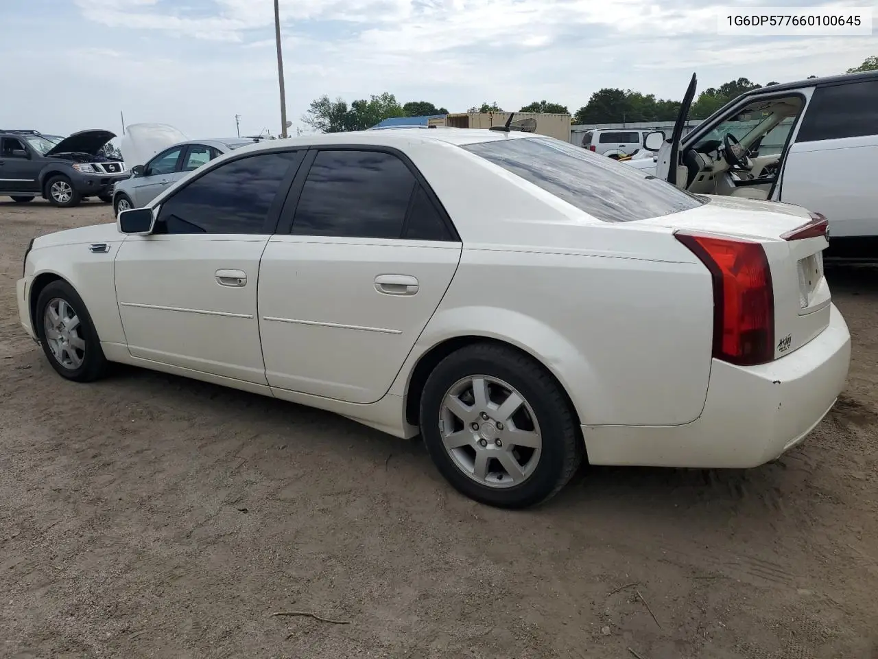 2006 Cadillac Cts Hi Feature V6 VIN: 1G6DP577660100645 Lot: 55933565