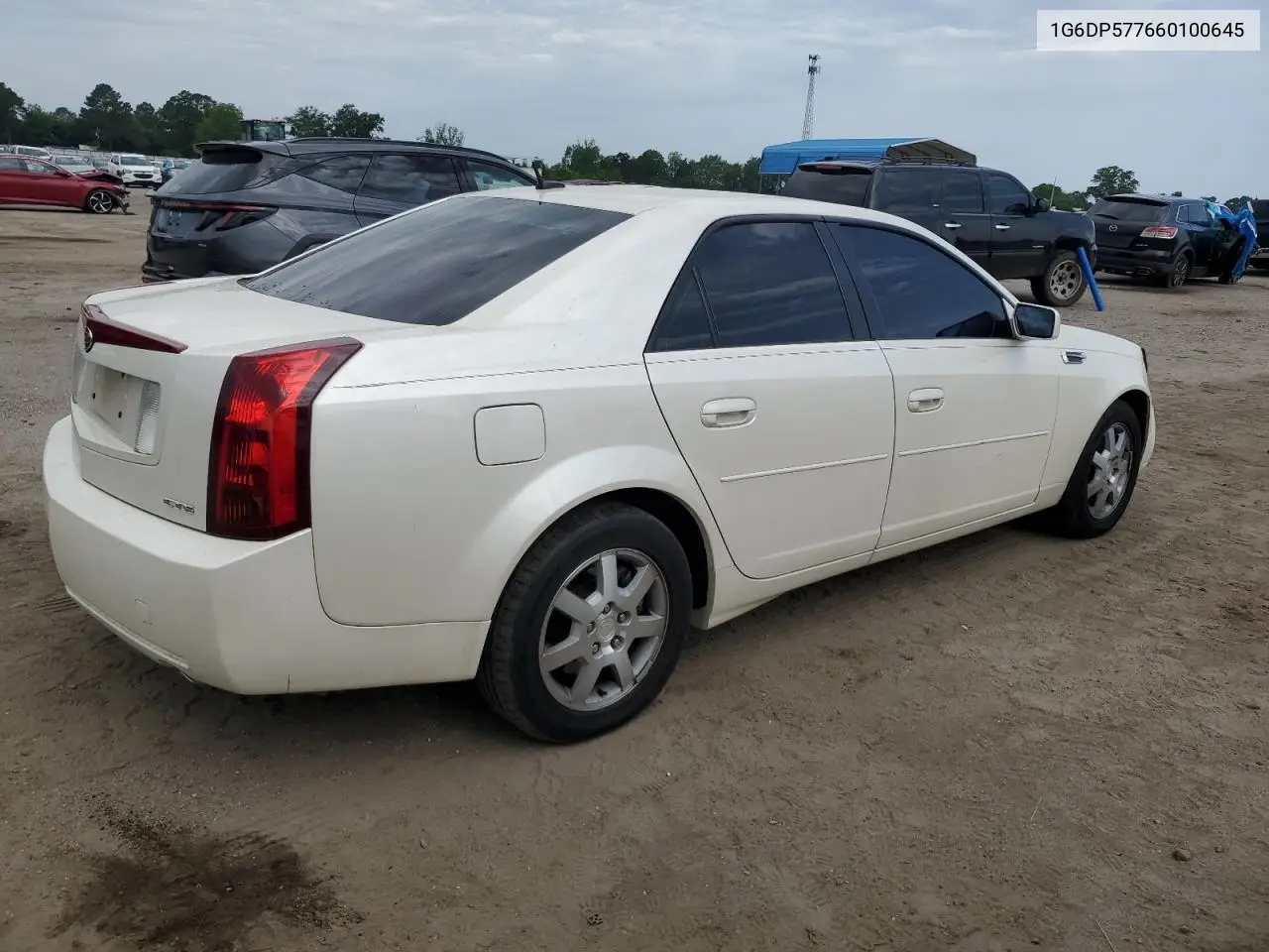 2006 Cadillac Cts Hi Feature V6 VIN: 1G6DP577660100645 Lot: 55933565