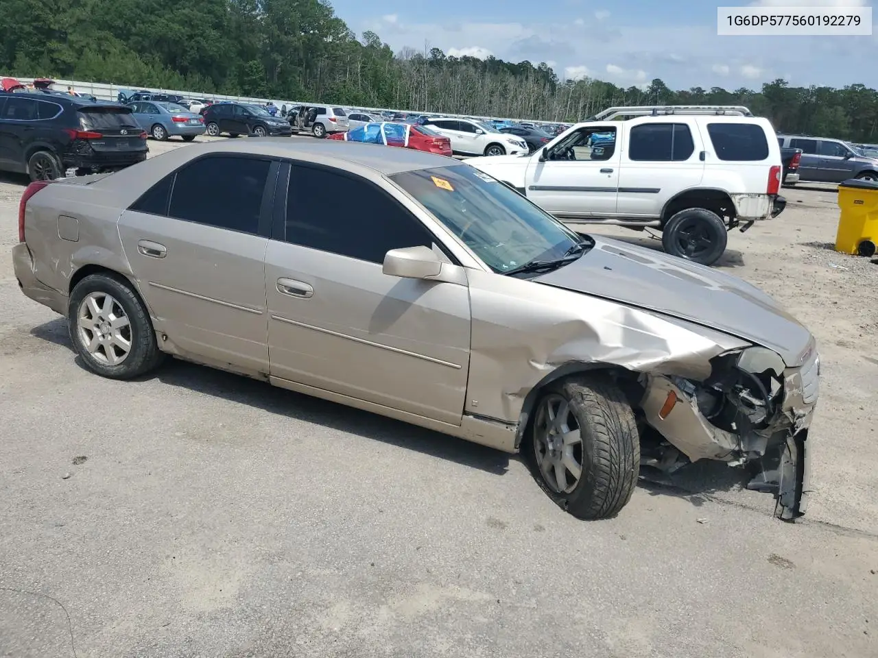 2006 Cadillac Cts Hi Feature V6 VIN: 1G6DP577560192279 Lot: 58432275