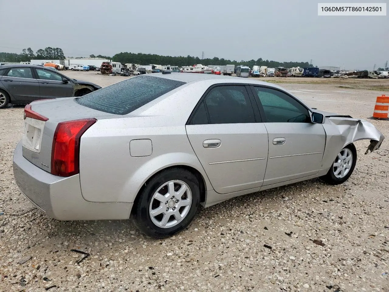 2006 Cadillac Cts VIN: 1G6DM57T860142501 Lot: 58719205