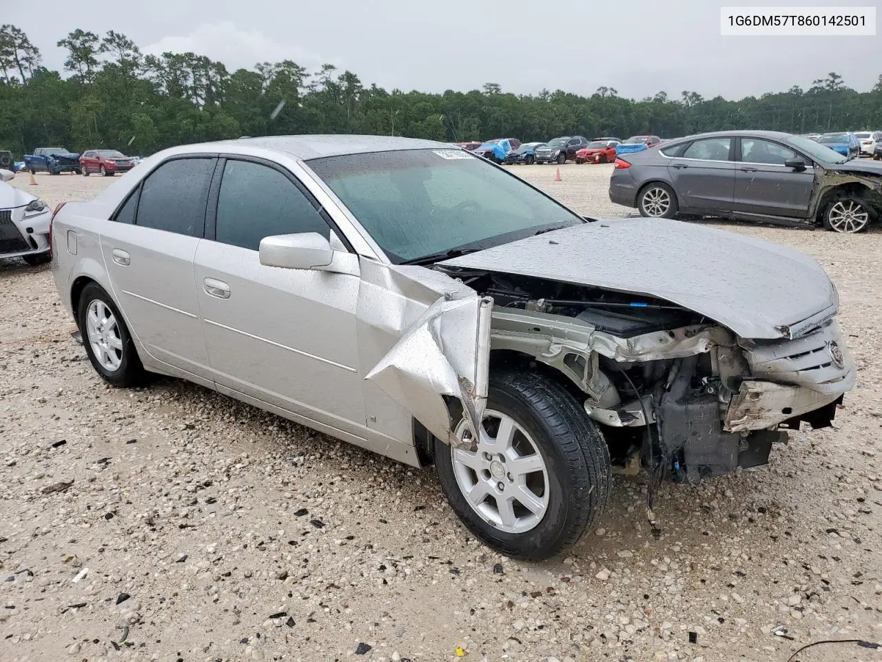 2006 Cadillac Cts VIN: 1G6DM57T860142501 Lot: 58719205