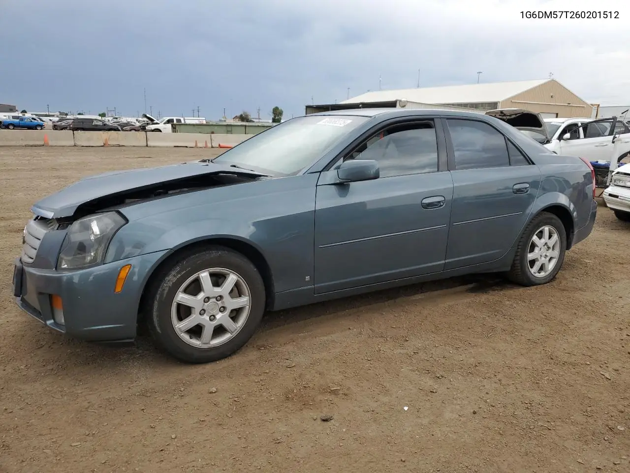 2006 Cadillac Cts VIN: 1G6DM57T260201512 Lot: 60658375