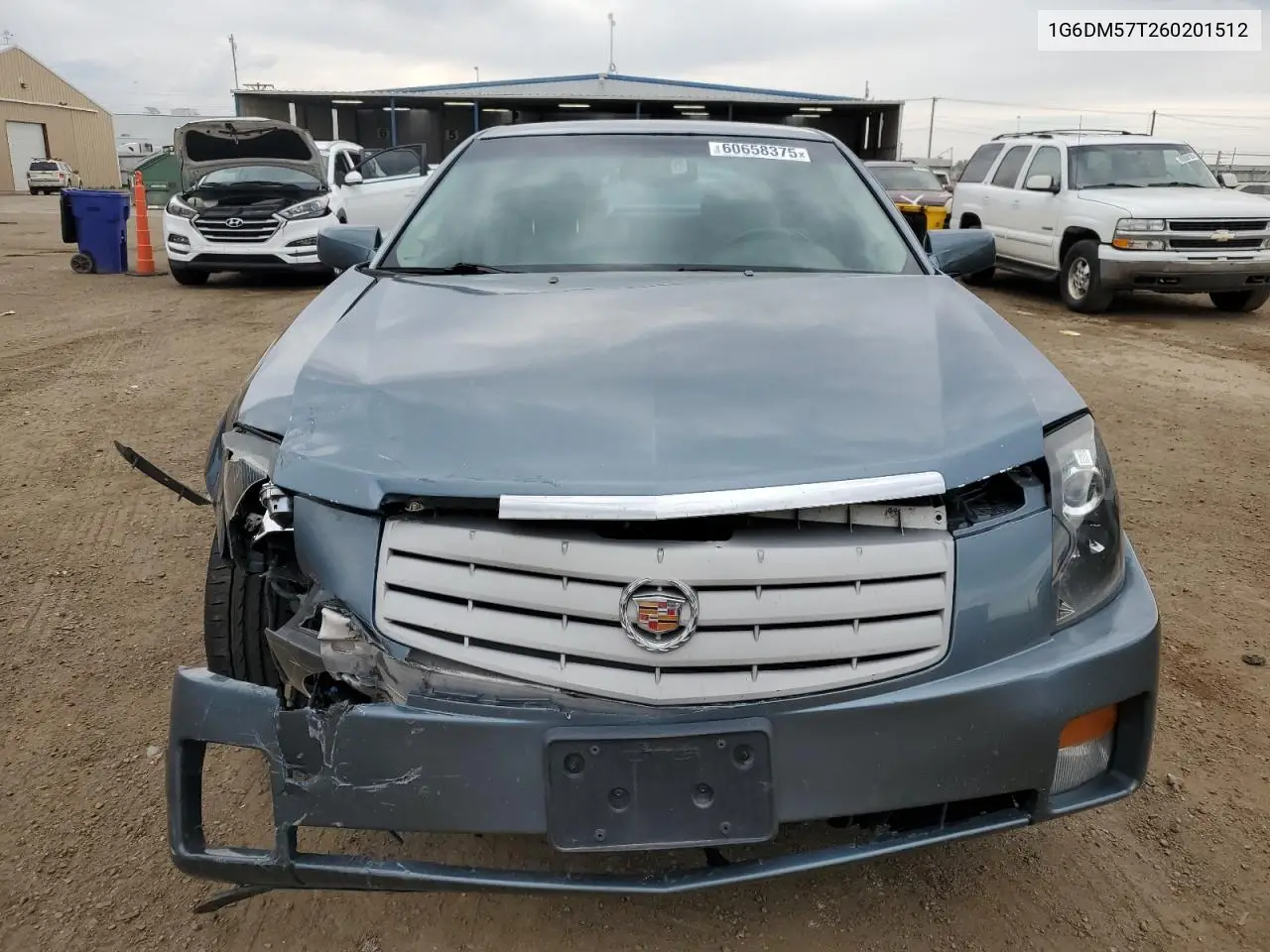 2006 Cadillac Cts VIN: 1G6DM57T260201512 Lot: 60658375