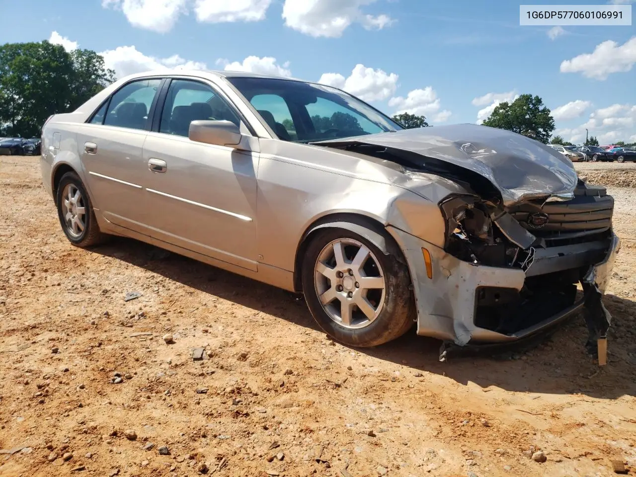 2006 Cadillac Cts Hi Feature V6 VIN: 1G6DP577060106991 Lot: 61441375