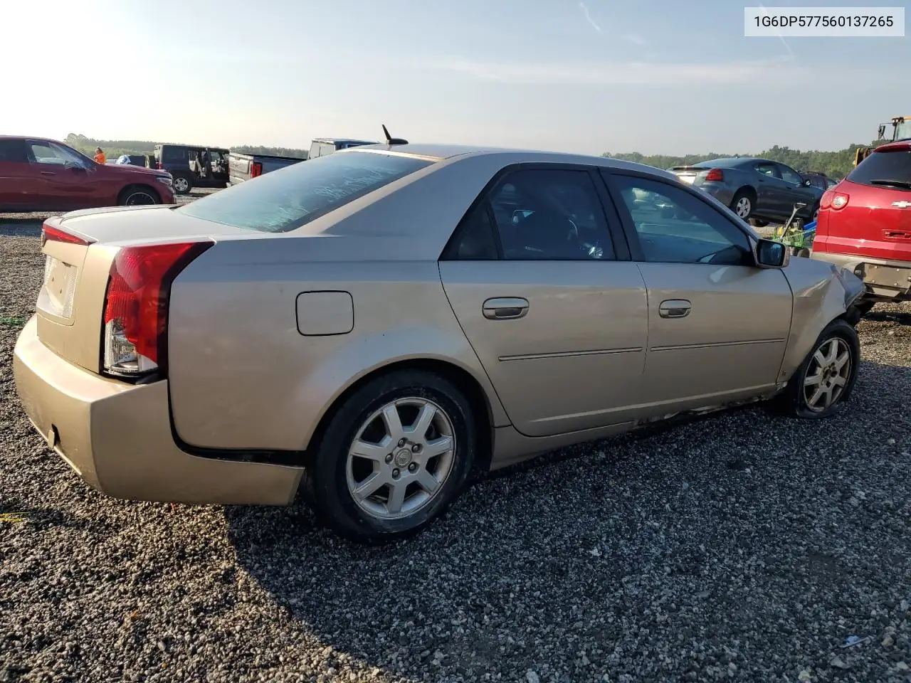 2006 Cadillac Cts Hi Feature V6 VIN: 1G6DP577560137265 Lot: 61843865