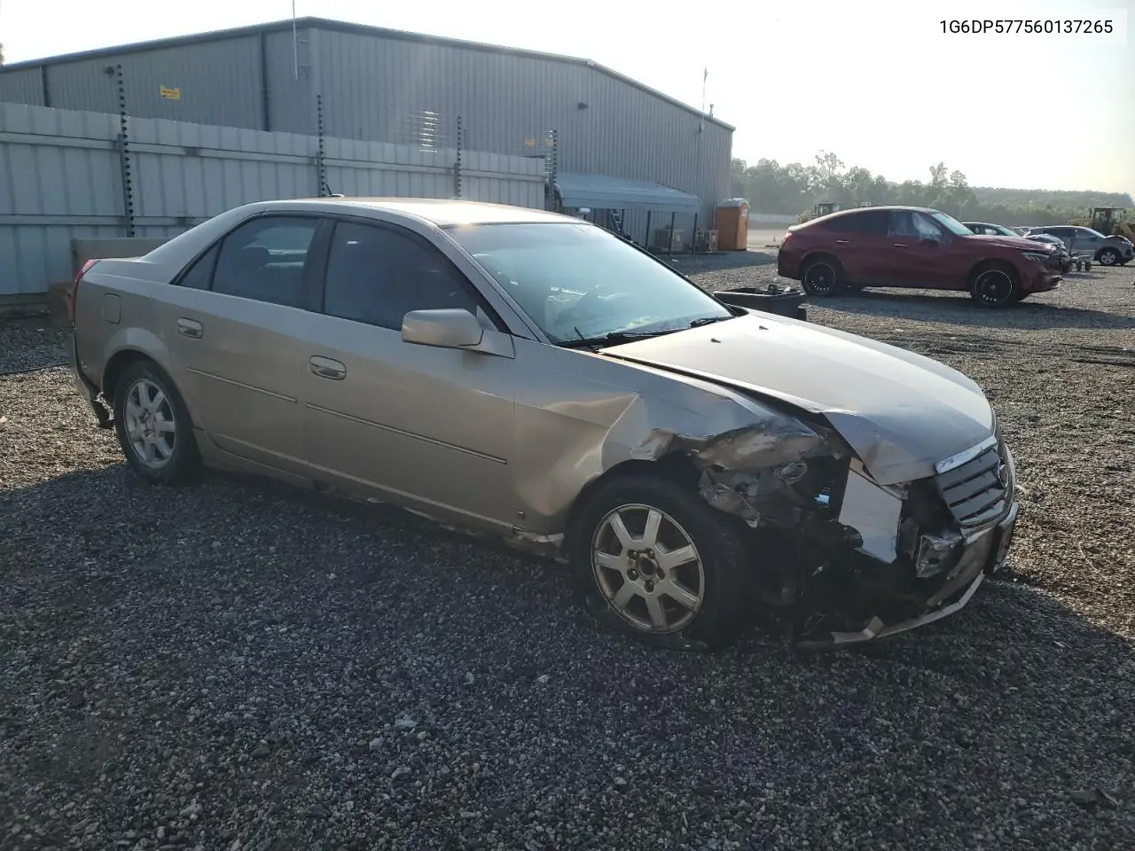2006 Cadillac Cts Hi Feature V6 VIN: 1G6DP577560137265 Lot: 61843865