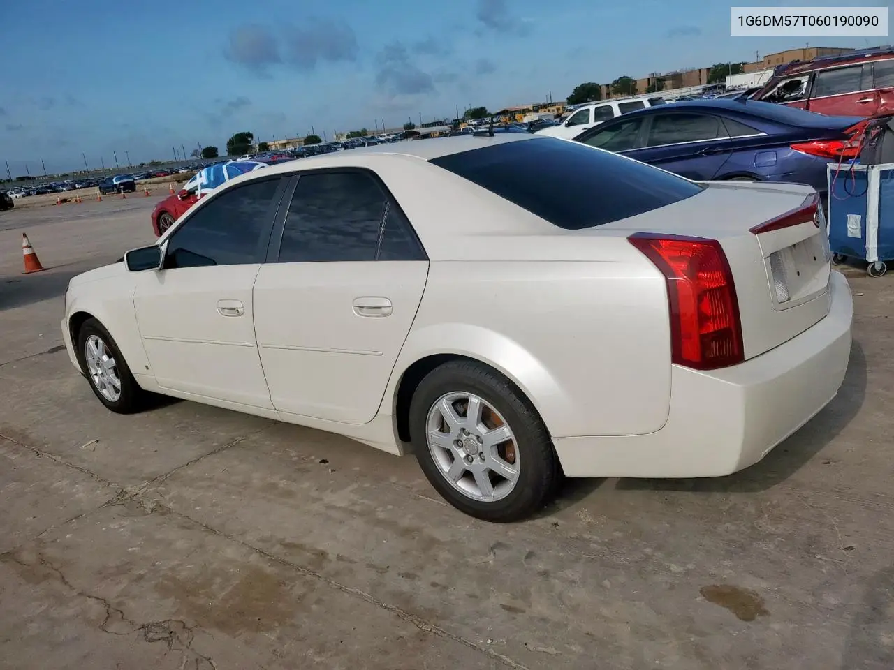 2006 Cadillac Cts VIN: 1G6DM57T060190090 Lot: 62350065