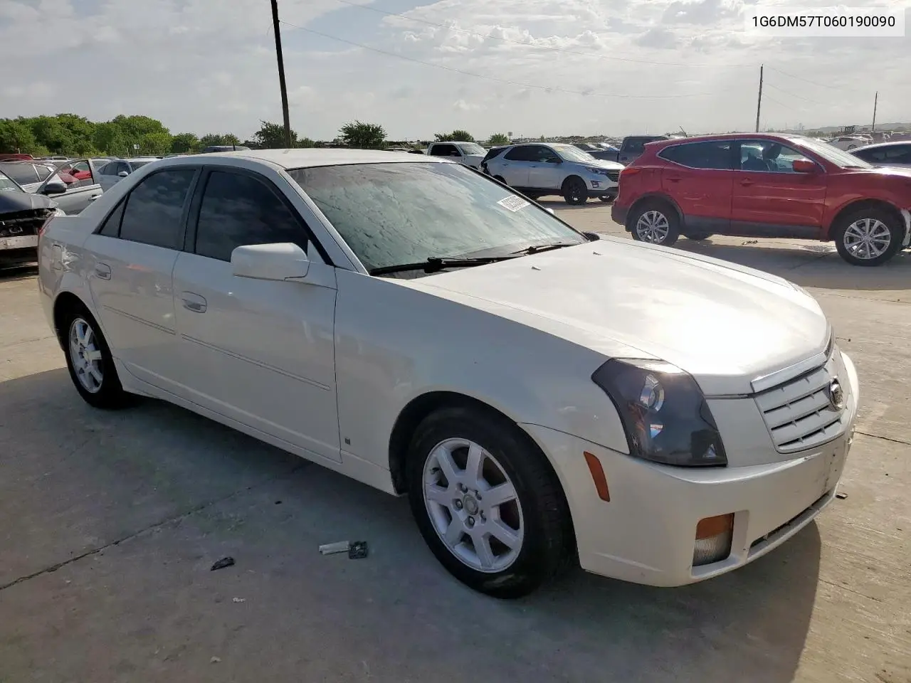 2006 Cadillac Cts VIN: 1G6DM57T060190090 Lot: 62350065