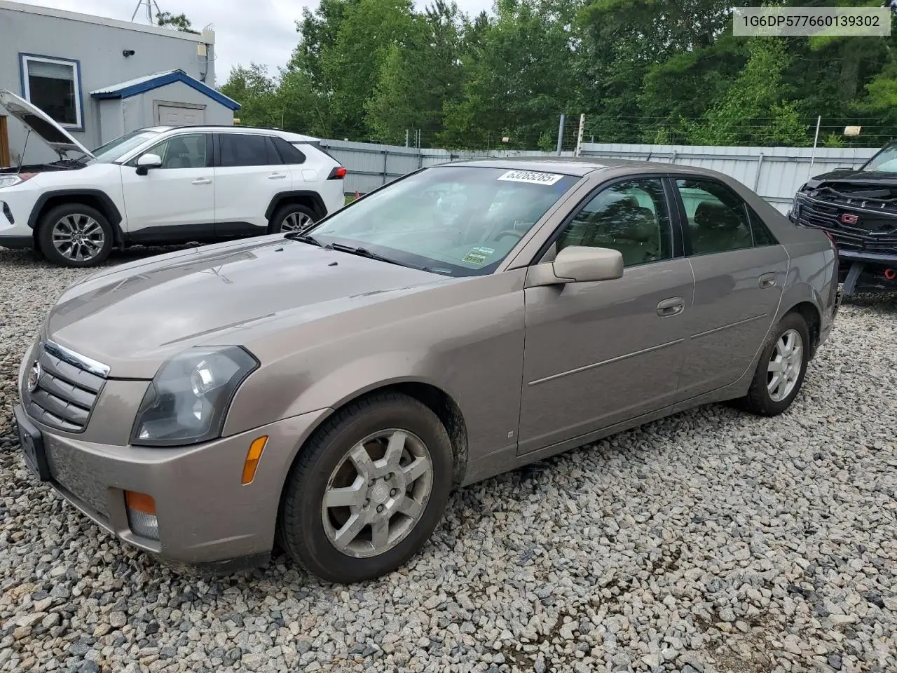 2006 Cadillac Cts Hi Feature V6 VIN: 1G6DP577660139302 Lot: 63265285