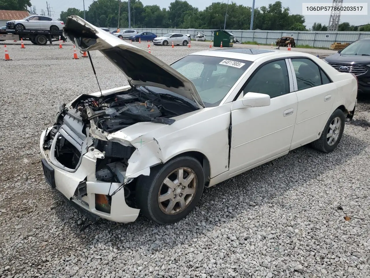 2006 Cadillac Cts Hi Feature V6 VIN: 1G6DP577860203517 Lot: 64817885