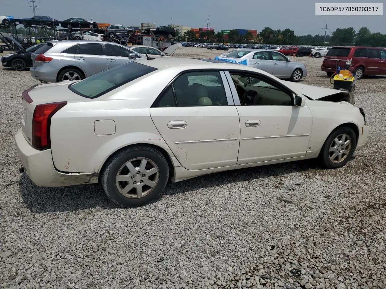 2006 Cadillac Cts Hi Feature V6 VIN: 1G6DP577860203517 Lot: 64817885