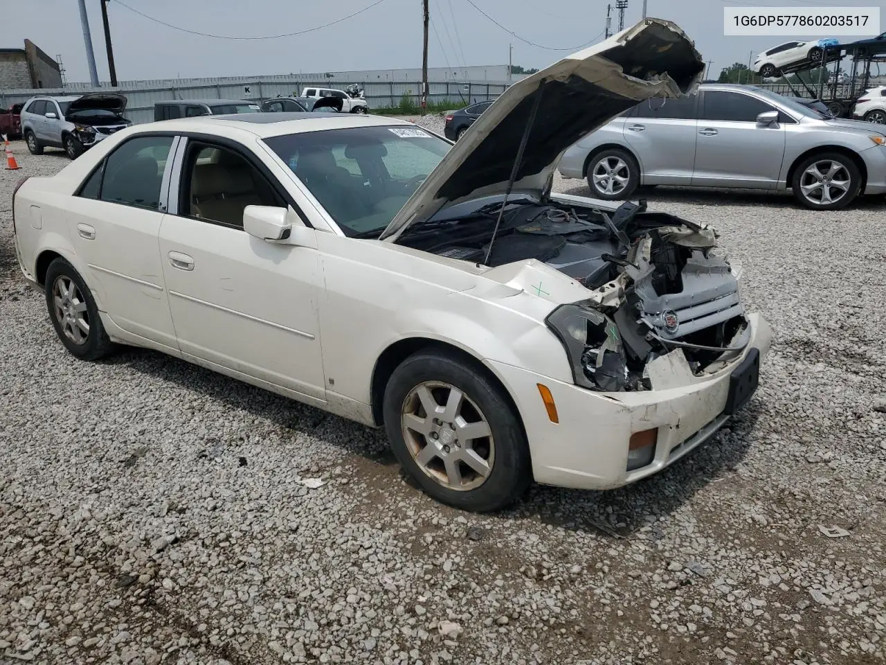 2006 Cadillac Cts Hi Feature V6 VIN: 1G6DP577860203517 Lot: 64817885