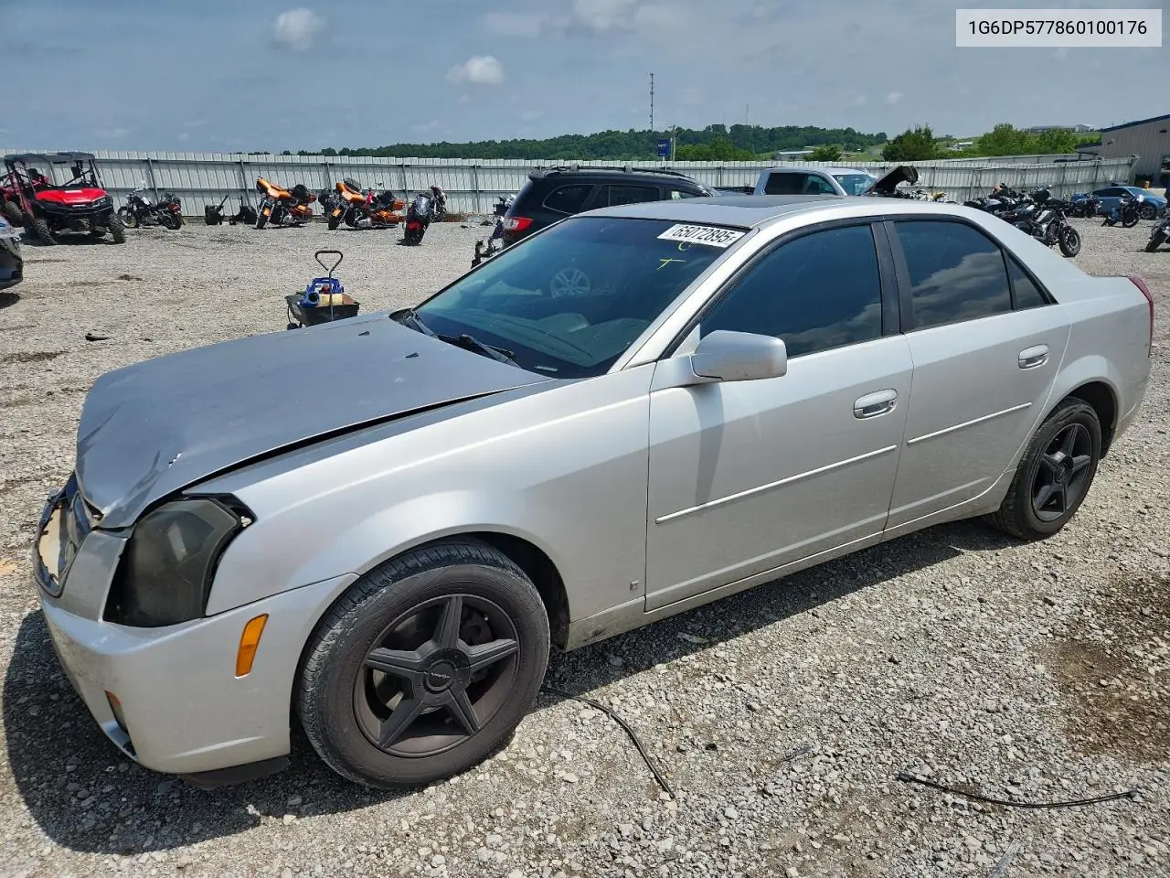 2006 Cadillac Cts Hi Feature V6 VIN: 1G6DP577860100176 Lot: 65072895