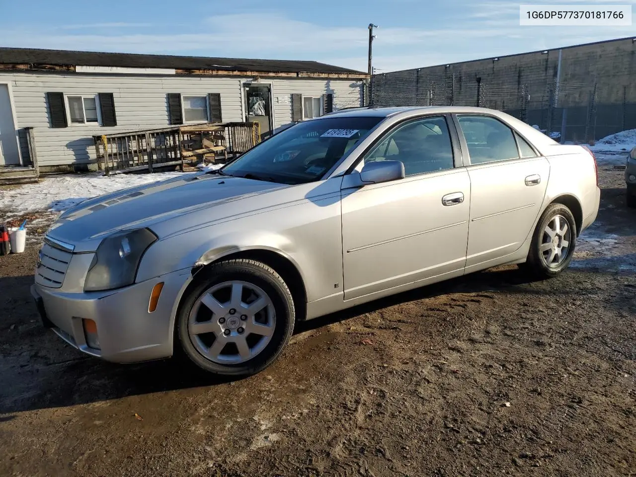 2007 Cadillac Cts Hi Feature V6 VIN: 1G6DP577370181766 Lot: 41910795