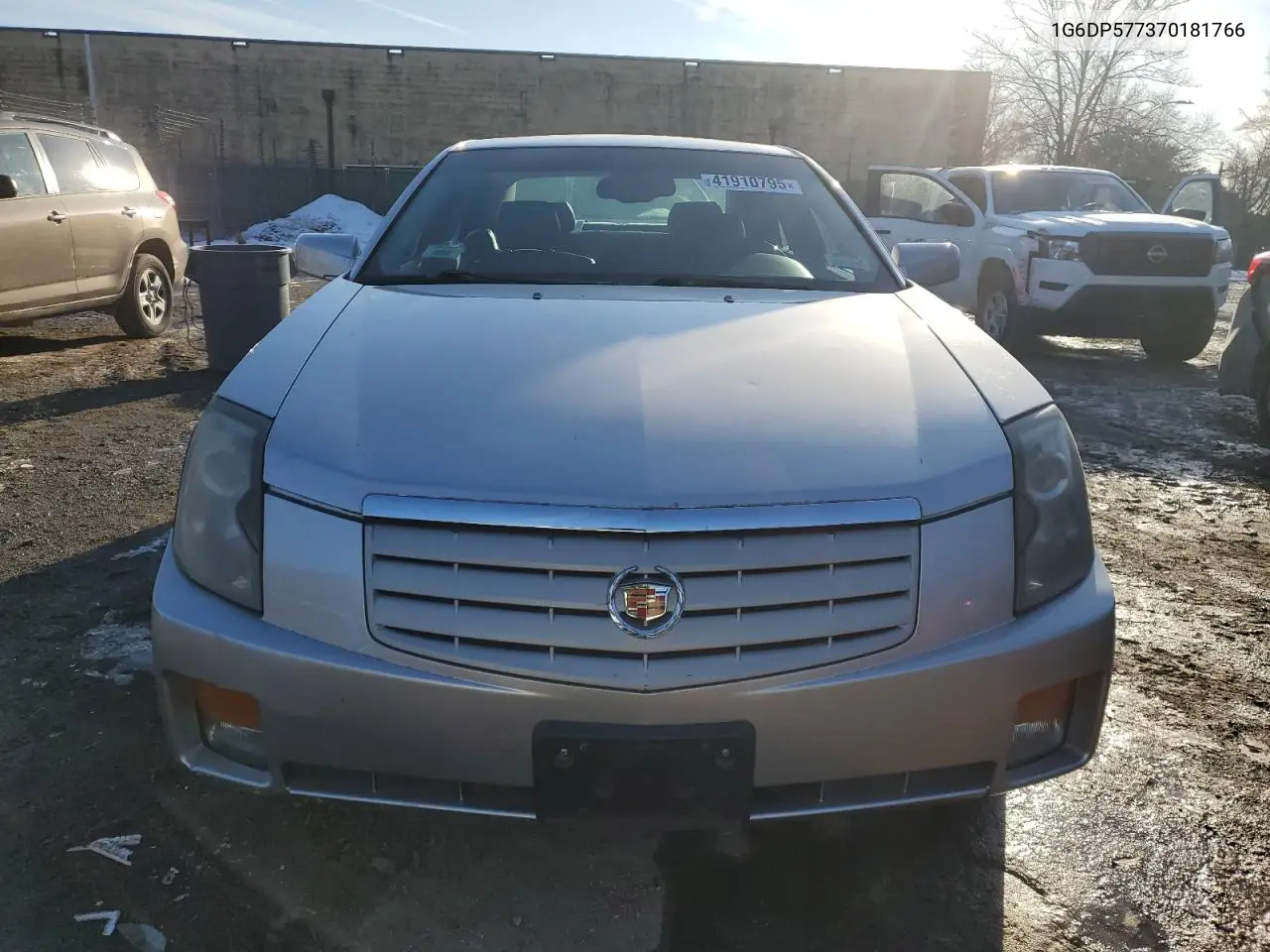 2007 Cadillac Cts Hi Feature V6 VIN: 1G6DP577370181766 Lot: 41910795