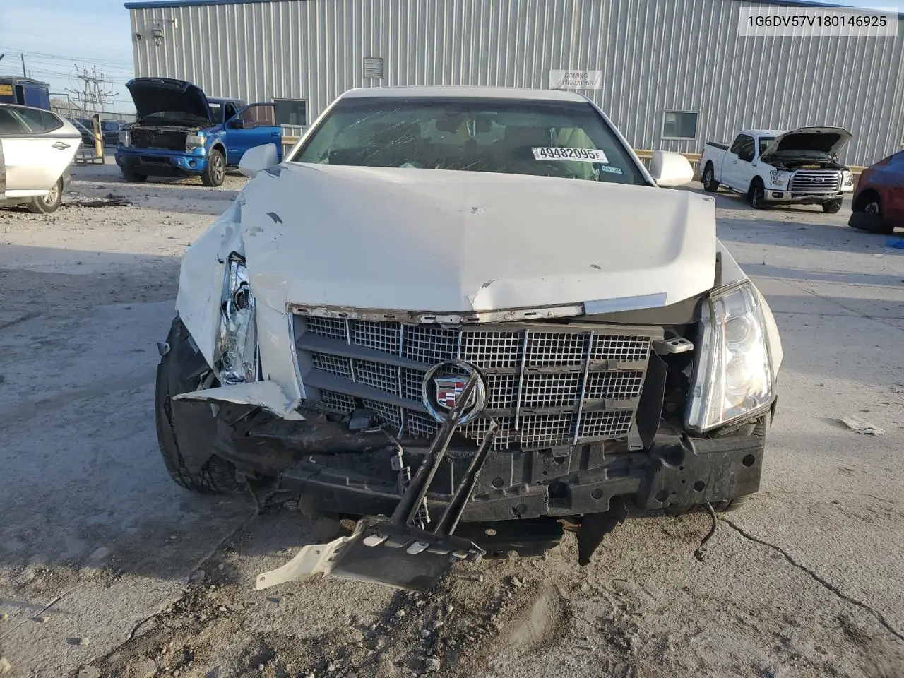 2008 Cadillac Cts Hi Feature V6 VIN: 1G6DV57V180146925 Lot: 49482095