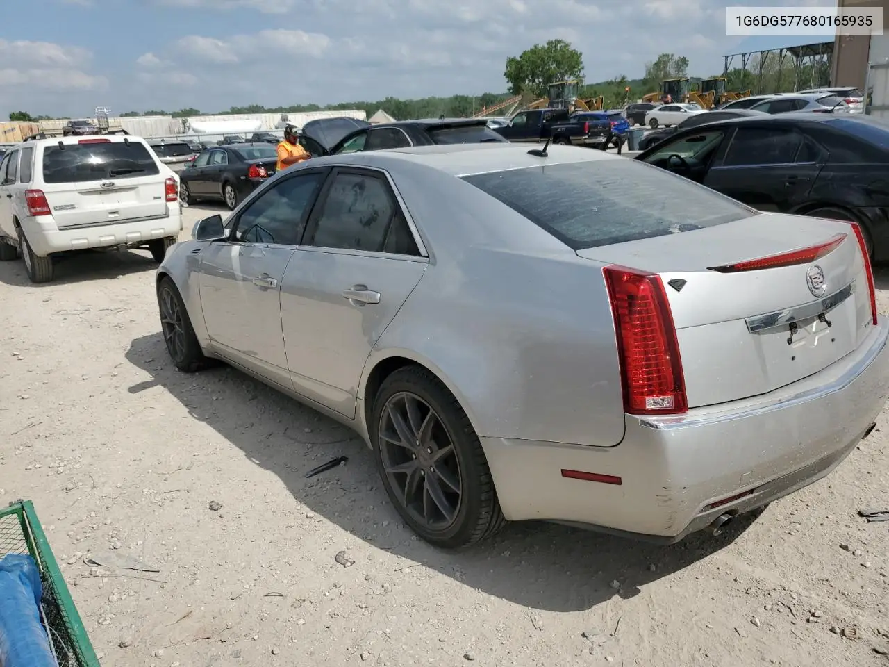 2008 Cadillac Cts VIN: 1G6DG577680165935 Lot: 55088685