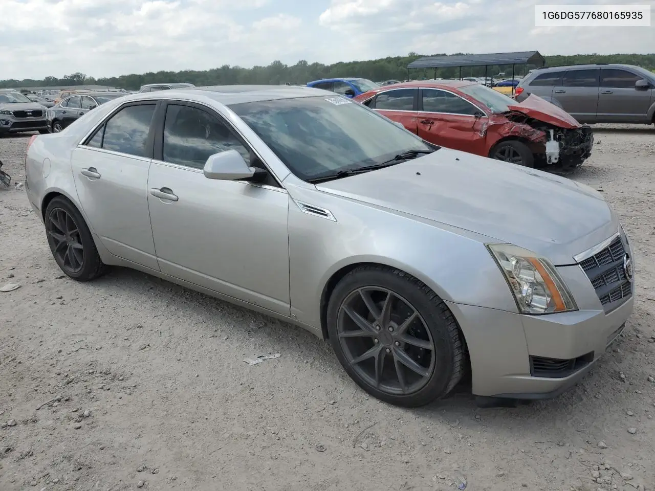 2008 Cadillac Cts VIN: 1G6DG577680165935 Lot: 55088685