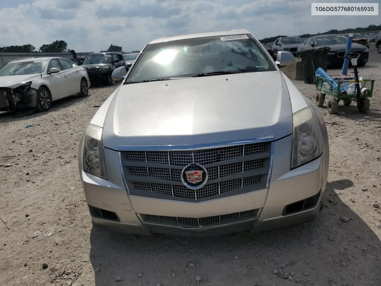2008 Cadillac Cts VIN: 1G6DG577680165935 Lot: 55088685