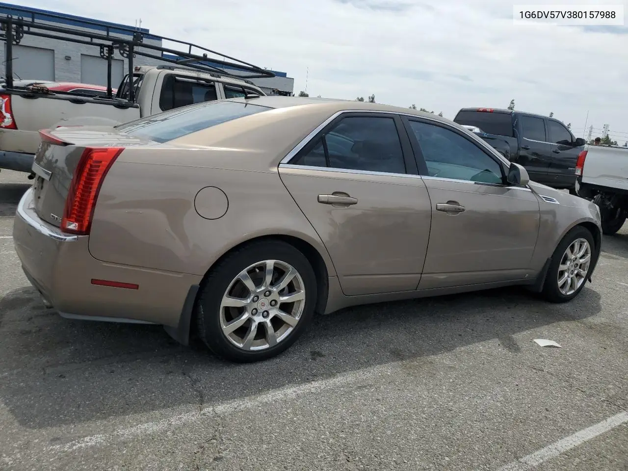 2008 Cadillac Cts Hi Feature V6 VIN: 1G6DV57V380157988 Lot: 55927515