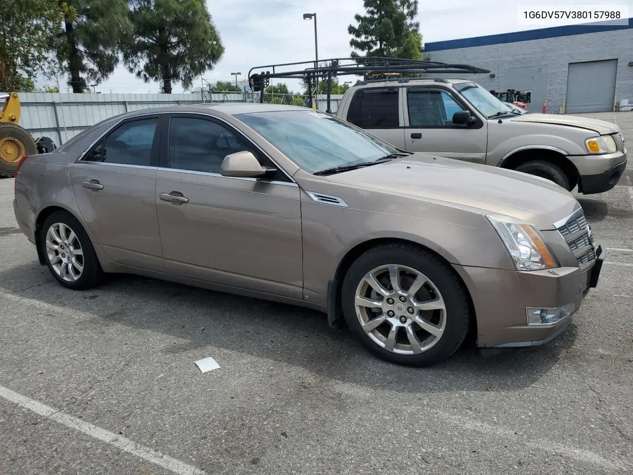 2008 Cadillac Cts Hi Feature V6 VIN: 1G6DV57V380157988 Lot: 55927515