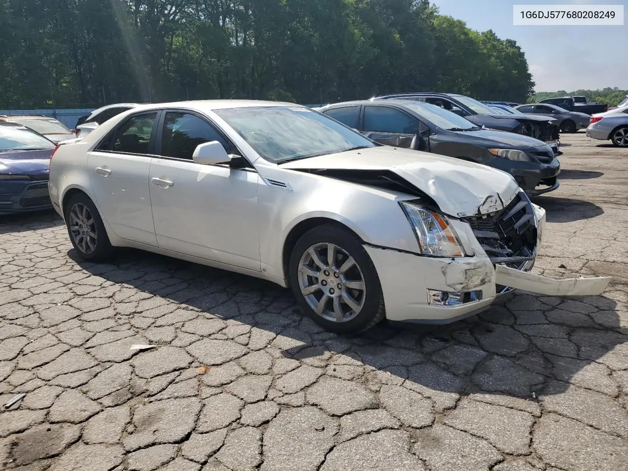 2008 Cadillac Cts VIN: 1G6DJ577680208249 Lot: 56117615