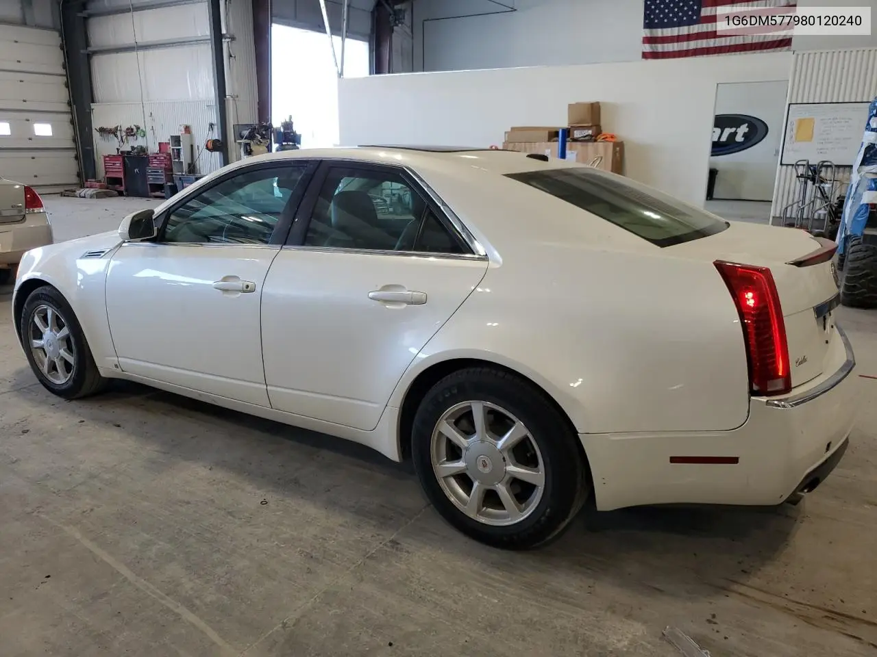 2008 Cadillac Cts VIN: 1G6DM577980120240 Lot: 56429525