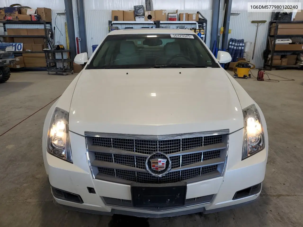 2008 Cadillac Cts VIN: 1G6DM577980120240 Lot: 56429525