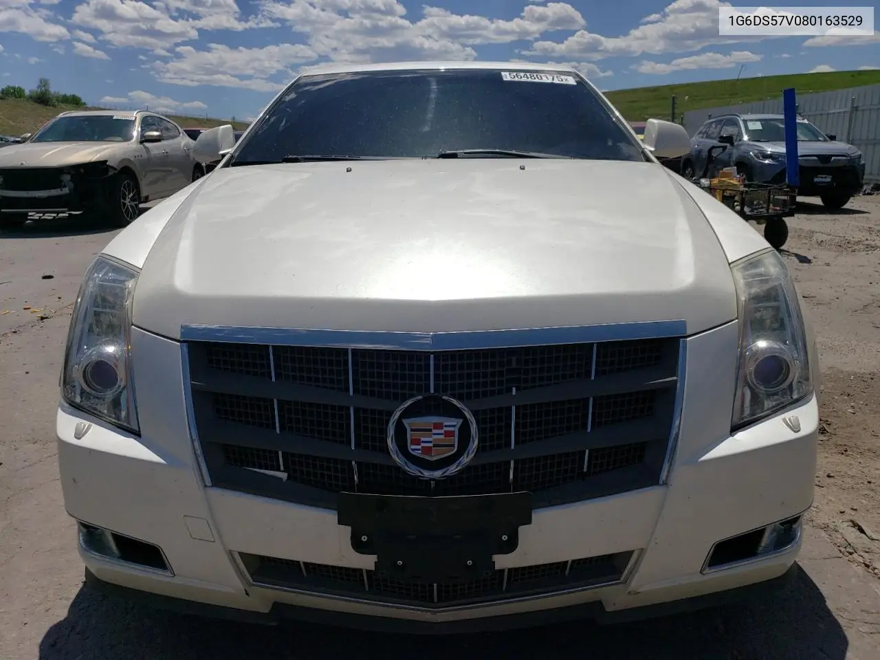 2008 Cadillac Cts Hi Feature V6 VIN: 1G6DS57V080163529 Lot: 56480175