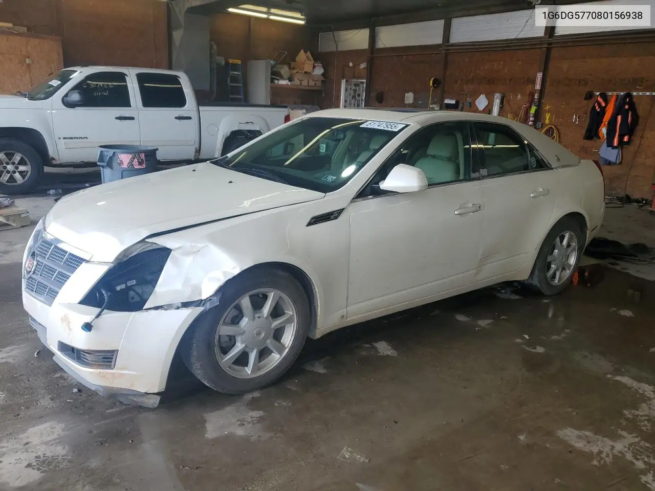 1g6dg577080156938 1G6DG577080156938 2008 Cadillac Cts