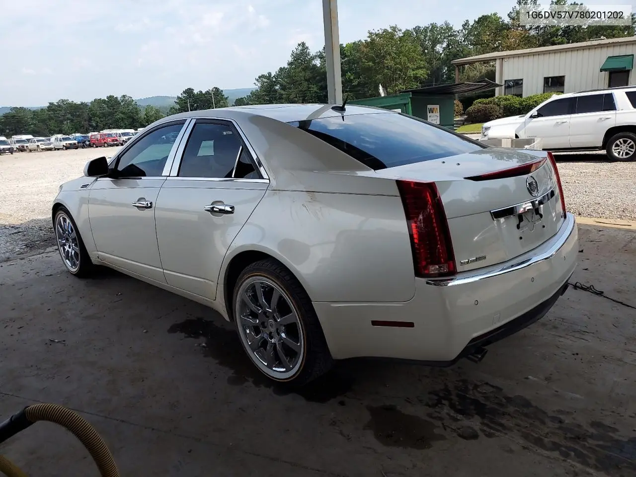2008 Cadillac Cts Hi Feature V6 VIN: 1G6DV57V780201202 Lot: 62211535