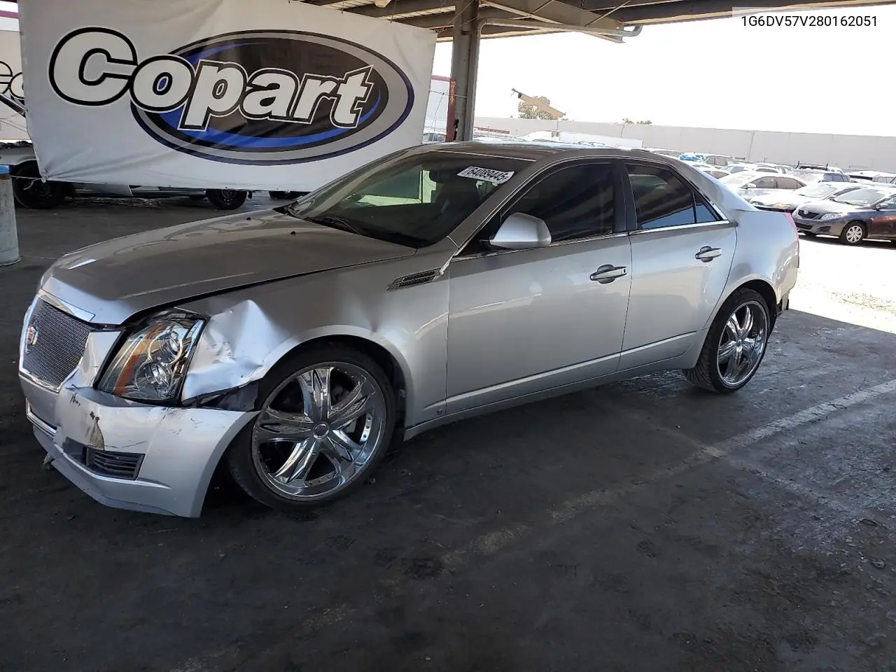 2008 Cadillac Cts Hi Feature V6 VIN: 1G6DV57V280162051 Lot: 64089445