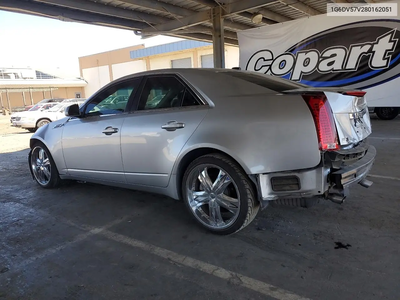 2008 Cadillac Cts Hi Feature V6 VIN: 1G6DV57V280162051 Lot: 64089445