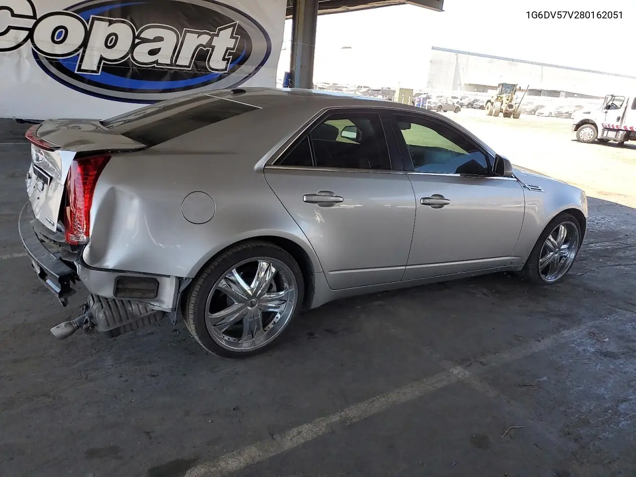 2008 Cadillac Cts Hi Feature V6 VIN: 1G6DV57V280162051 Lot: 64089445