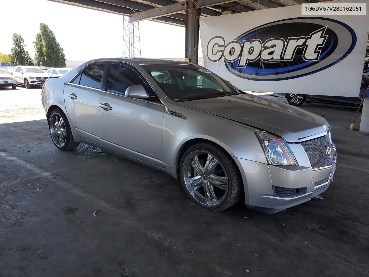 2008 Cadillac Cts Hi Feature V6 VIN: 1G6DV57V280162051 Lot: 64089445